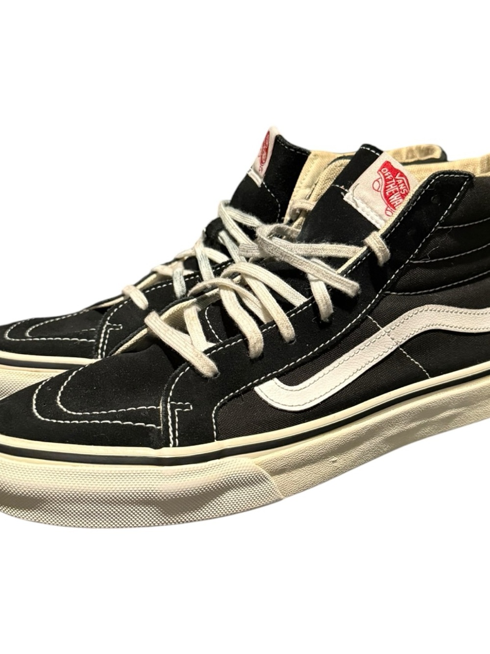 Vans Sk8 - 38 DX High Anaheim Factory Women’s Black High Top Sneakers Black Sz 9